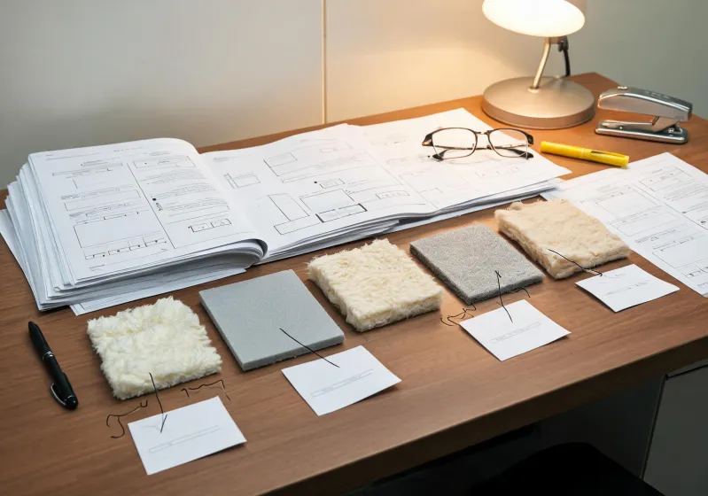 Material claim document review desk