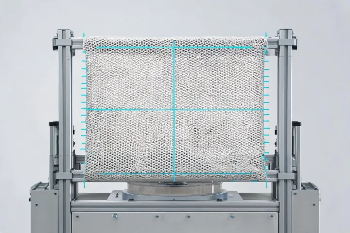 Active insulation textile test setup